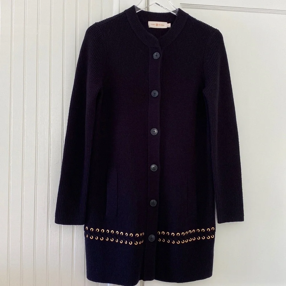Tory Burch Harley Sweater Coat